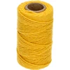 Bavlněný provázek žlutý 2 mm/55 m/100 g ['bavlněný provázek', ' bavlněný šňůra', ' provázek pro jemné rostliny', ' přírodní provázek', ' ekoprovázek', ' provázek na makramé', ' provázek na vázání', ' provázek na ruční práce', ' provázek na stahování', ' žlutý provázek', ' žlutá šňůra']