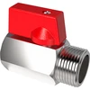 Kulový ventil pro odlučovače - 1/2" - 1 ks. ['příslušenství k destilátoru', ' prvek destilačního zařízení', ' pro odlučovače', ' ventil s rukojetí', ' prvek odlučovače', ' modulární destilátor']