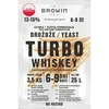 Kvasnice lihovarské Turbo Whiskey ['kvasnice na alkohol', ' kvasnice na líh', ' kvasnice na pálenku', ' kvasnice na samohon', ' kvasnice na měsíční svit', ' pálenka', ' samohon', ' měsíční svit', ' domácí whiskey', ' domácí whisky', ' černý víkend']