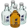 Láhev 0,5 L se šroubovacím uzávěrem a dvoubarevným potiskem Slivovitz - 4 ks ['láhev na domácí slivovici', ' láhev slivovice', ' láhev', ' skleněná láhev 500 ml', ' láhev 0', '5 L', ' láhve s potiskem', ' láhev s potiskem', ' láhev s korkem', ' láhev s potiskem a korkem', ' láhve s korky']