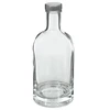 Láhev Miss Barku 700 ml se šroubovacím uzávěrem, 1 ks ['láhev na alkohol', ' ozdobné láhve na alkohol', ' skleněná láhev na alkohol', ' láhve na domácí pálenku na svatbu', ' láhev na domácí likér', ' ozdobné láhve na likéry']