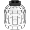 Nerozbitná, multifunkční sklenice s černým víčkem, 5L ['sklenice na zavařeniny', ' sklenice', ' sklenice na okurky', ' na likéry', ' sklenice 5l', ' sklenice s atestem', ' nerozbitná sklenice', ' univerzální sklenice', ' multifunkční sklenice', ' sklenice na zavařeniny', ' plastová sklenice', ' lehká sklenice']
