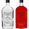 Láhev – placatka 500 ml se šroubovacím uzávěrem, potisk „Domácí likér“, 1 ks - 9 