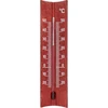 Pokojový dřevěný teploměr (-20 do +50°C), barva mahagonu, 15 cm ['teploměr vnitřní', ' teploměr pokojový', ' teploměr do interiéru', ' teploměr domácí', ' teploměr', ' teploměr dřevěný pokojový', ' teploměr čitelná stupnice', ' teploměr se zesílenou kapilárou']