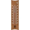 Pokojový teploměr dřevěný (-20 do +50°C), tmavě hnědý, 15cm - 13 