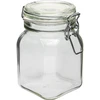 Sklenice Comfort 750 ml čtvercová, hermeticky uzavíratelná - 2 