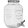 Sklenice na limonádu, s kohoutkem - skleněná, 4 L ['sklenice na limonádu', ' sklenice na nápoje', ' sklenice s kohoutkem', ' sklenice 4 litry s kohoutkem', ' skleněná láhev s kohoutkem', ' skleněná láhev na nápoje', ' sklenice na nápoj', ' sklenice na nápoj na párty', ' sklenice s kohoutkem do zahrady', ' limonáda venku', ' letní osvěžení']