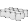 Sklenice twist-off 212 ml, fi 66 - 12 ks. ['sklenice 200 ml', ' sklenice 212 ml', ' skleničky', ' malé sklenice', ' sklenice s víčky', ' skleničky', ' sklenice na zavařeniny', ' skleničky na džem', ' sklenice víčka ovoce', ' sklenice na koření', ' sklenice na marmelády']
