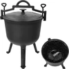Smaltovaný litinový kotlík, 10 l - 3 