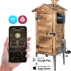Udírna s Wi‑Fi, 200 l – dragON WOOD 100IQ s elektrickým topným modulem a řídicí jednotkou, z opalovaného dřeva - 8 