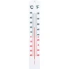 Univerzální bílý teploměr (-40°C do +50°C) 40cm ['teploměr', ' univerzální teploměr', ' teploměr z plastu', ' teploměr čitelná stupnice', ' teploměr s dvojitou stupnicí', ' teploměr do místností s vysokou vlhkostí']