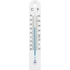 Univerzální teploměr (-30 až +50°C), 17 cm, bílý ['teploměr', ' univerzální teploměr', ' teploměr z plastu', ' teploměr čitelná stupnice', ' teploměr s dvojitou stupnicí v °C a °F', ' teploměr do místností s vysokou vlhkostí', ' venkovní teploměr do -30°C', ' teploměr odolný proti vlhkosti', ' teploměr v bílé barvě', ' solidní teploměr']
