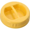 Víčko TO fi 100 mm, žluté, z plastu, s úchytem, pro skleněné sklenice - 9 