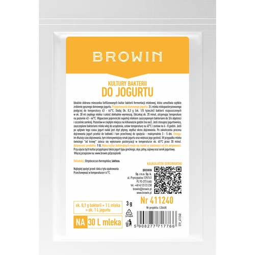 Bakteriální kultury pro jogurt