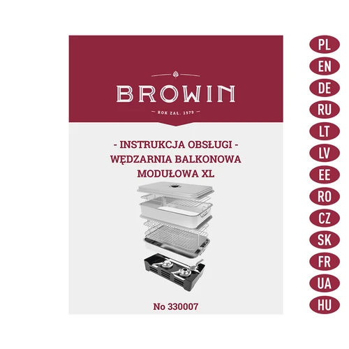 Balkonová udírna s regulací kapacity - 8