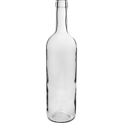 Bílá láhev na víno 0,75 L - balení 8 ks - 2