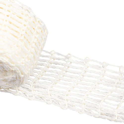 Bílá uzenářská síťka o rozměrech 12,5 cm x 5 m, s tepelnou odolností do 220°C - typ A - 2