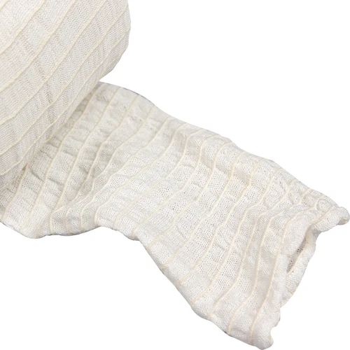 Bílá uzenářská síťka o rozměrech 12,5 cm x 5 m, s tepelnou odolností do 220°C - typ B - 2