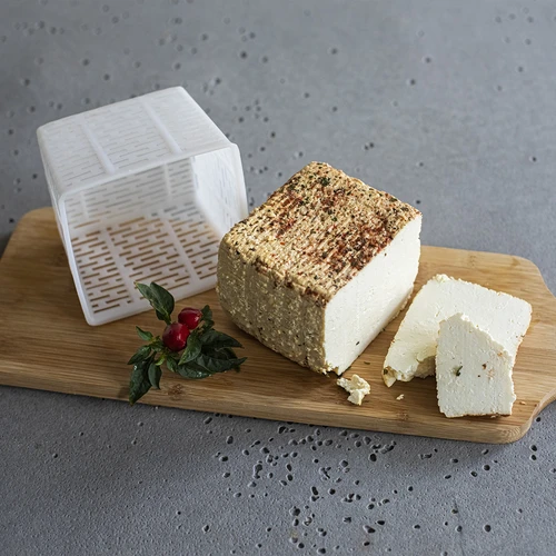 Čtvercová sýrařská forma 11 x 11 x 8,5 cm na 500 g - 3