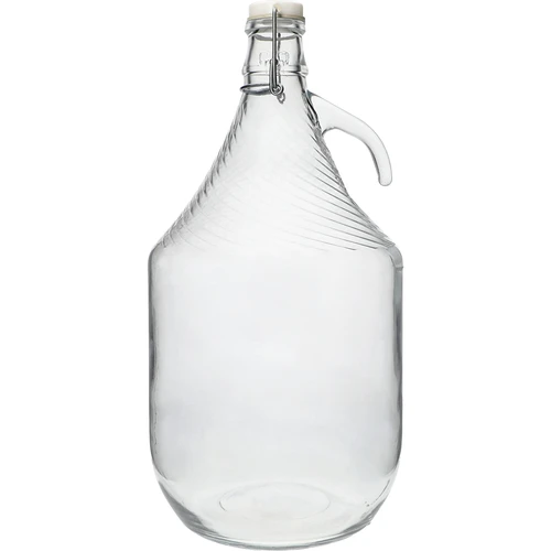 Demižon Dama 5L s drátěným uzávěrem - 3