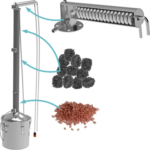 Destilátor Hawkstill Aabratek 1.0 Elektrický, 30 L - 3