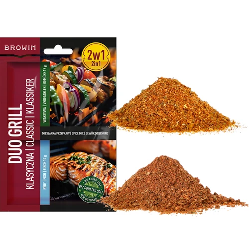 Duo Grill Klasická na ryby a zeleninu - směs koření 2 v 1, 2 x 12 g - 3