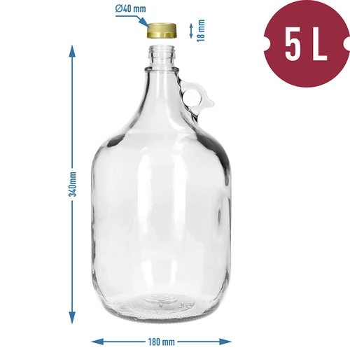 Džbán Dama 5 L se šroubovacím uzávěrem - 6