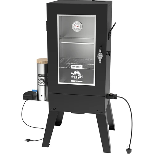 Elektrická udírna dragON E101 s generátorem kouře, 70 L - 3