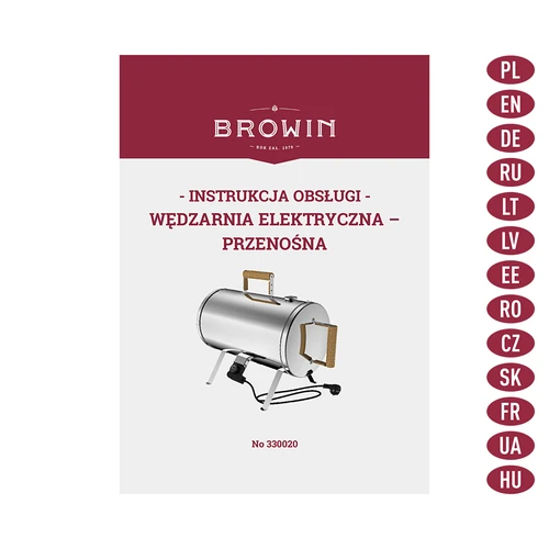 Elektrická udírna - přenosná - 9