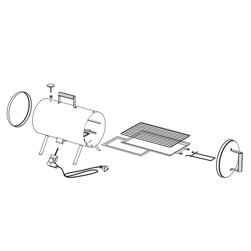 Elektrická udírna - přenosná - 10