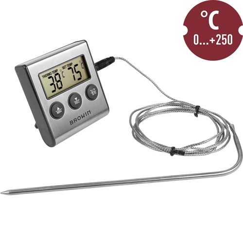 Elektronický kuchyňský teploměr s sondou (0°C do 250°C) - 3