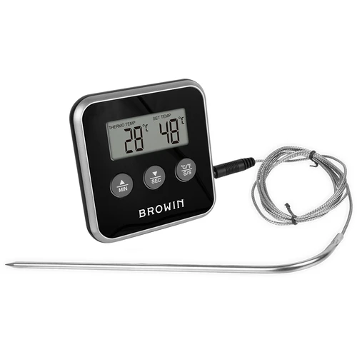 Elektronický kuchyňský teploměr s sondou (0°C do 250°C) mix - 3