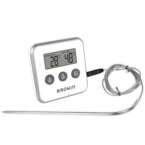Elektronický kuchyňský teploměr s sondou (0°C do 250°C) mix - 2