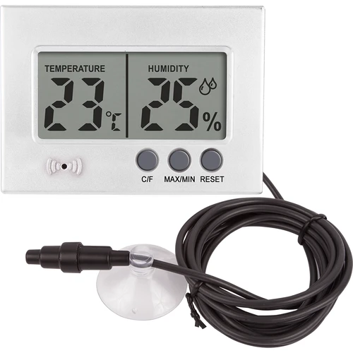 Elektronický teploměr a vlhkoměr do terária (0 °C až +50 °C), 5 cm