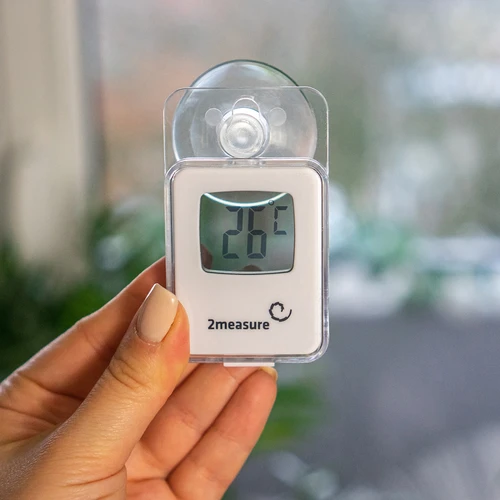 Elektronický teploměr s přísavkou (-20°C až +50°C) - 4