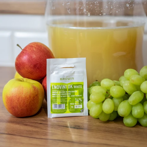 Enovini® OK WHITE - vinařské kvasnice snižující kyselost 7 g - 8
