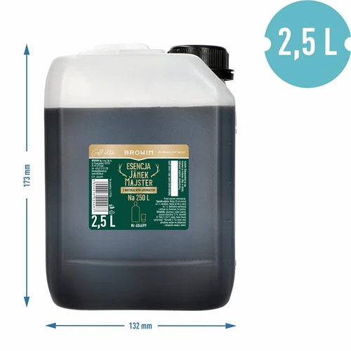 Esence Jänek Majster, 2,5 L na 250 L hotového nápoje - 3