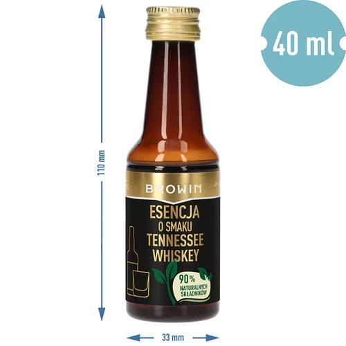 Esence s příchutí Tennessee whiskey na 4 l – 40 ml - 8
