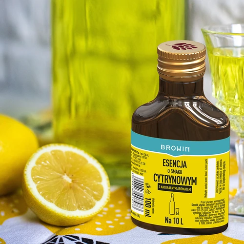 Esence s citronovou příchutí s přírodním aroma na 10 L - 100 ml - 8