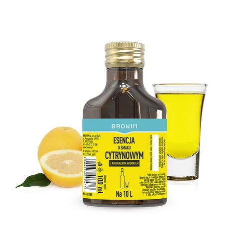 Esence s citronovou příchutí s přírodním aroma na 10 L - 100 ml - 3