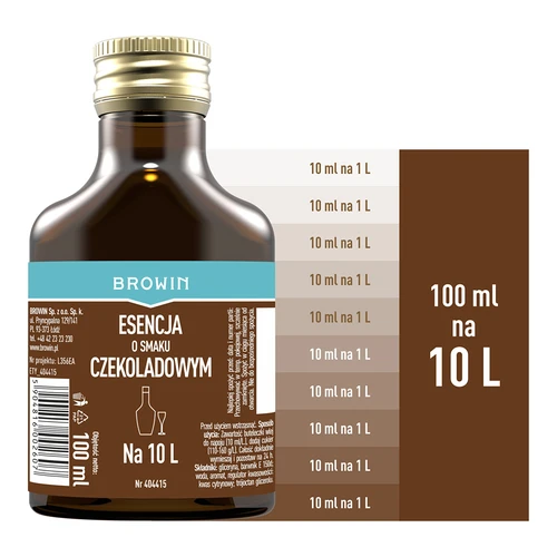 Esence s čokoládovou příchutí 100 ml na 10 L - 4