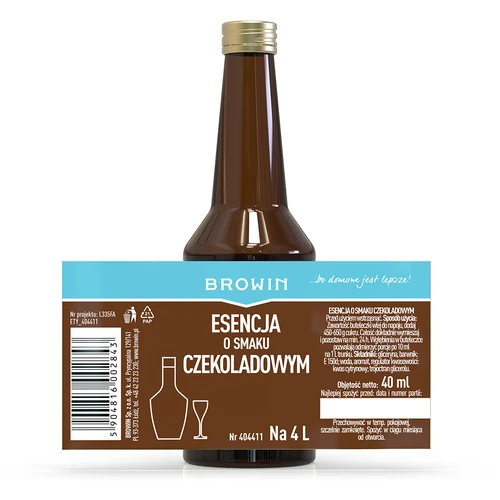 Esence s čokoládovou příchutí na 4 l – 40 ml - 7