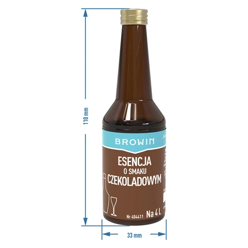 Esence s čokoládovou příchutí na 4 l – 40 ml - 8