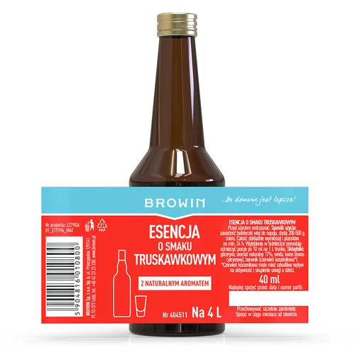 Esence s jahodovou příchutí, 40 ml - 4