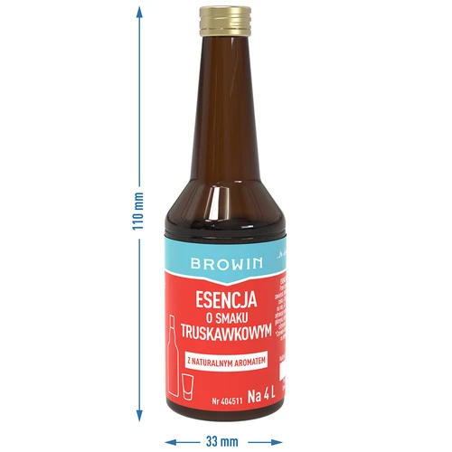 Esence s jahodovou příchutí, 40 ml - 6