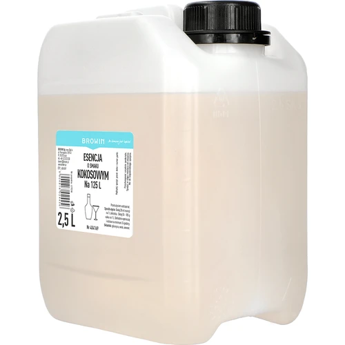 Esence s kokosovou příchutí, 2,5L, na 125L hotového nápoje - 2