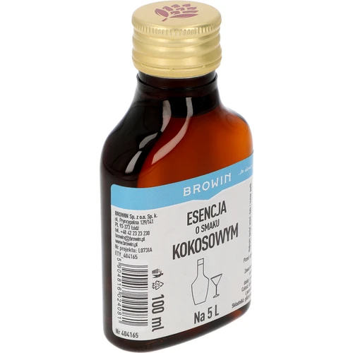 Esence s kokosovou příchutí, na 5 L - 100 ml - 2
