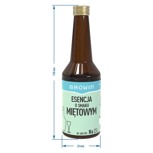 Esence s mátovou příchutí na 2 L - 40 ml - 5