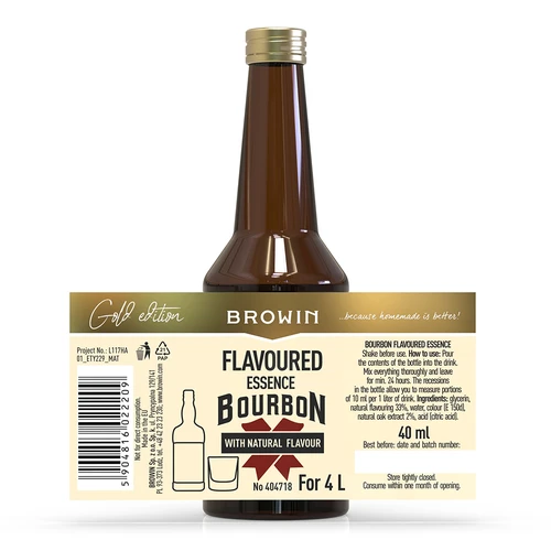 Esence s příchutí bourbonu 40 ml - 5