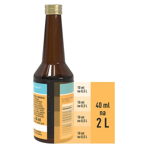 Esence s příchutí mango & marakuja na 2 L - 40ml - 4